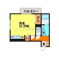 ビジュービスタⅣの物件間取画像